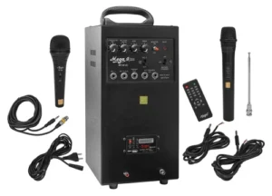 Mega 75 W Cordless PA System With USB, Bluetooth and Recording