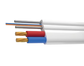 Fiber Optic Cable With Power Cable