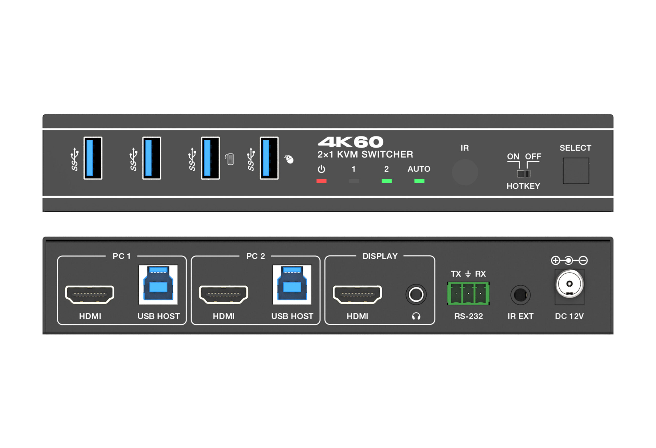 LASwitch 201HK KVM Switch